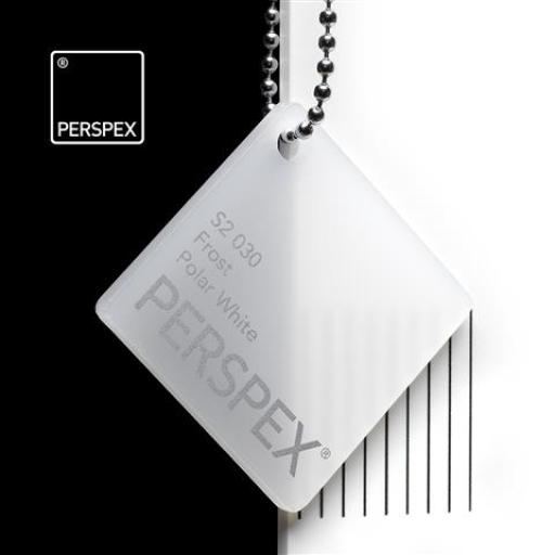 S2 030 Polar White Perspex® Cast Acrylic Sheet Options