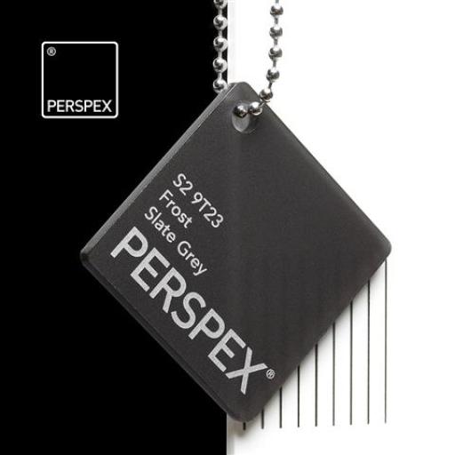 S2 9T23 Slate Grey Perspex® Cast Acrylic Sheet Options