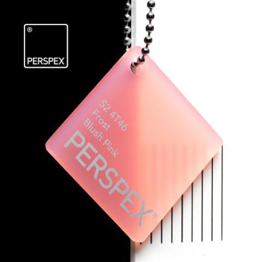 S2 4T46 Blush Pink Perspex® Cast Acrylic Sheet Options