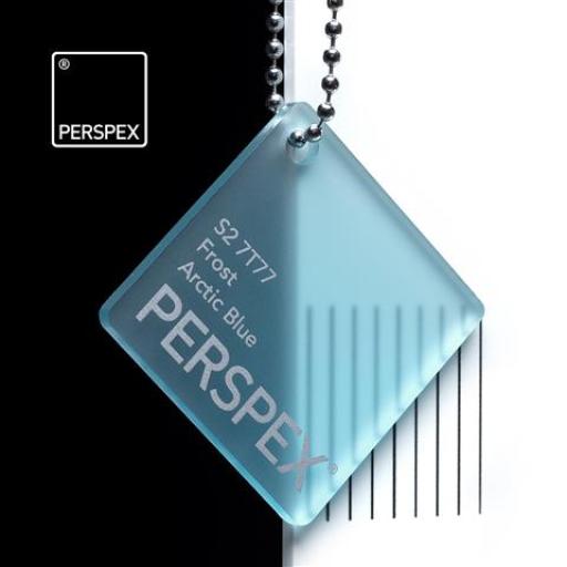 S2 7T77 Arctic Blue Perspex® Cast Acrylic Sheet Options