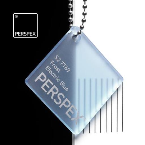 S2 7T69 Electric Blue Perspex® Cast Acrylic Sheet Options