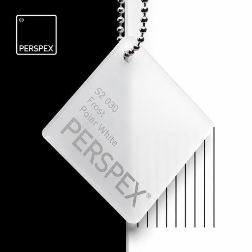 S2 030 Polar White Perspex® Cast Acrylic Sheet Options