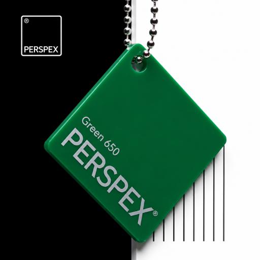 650 Green Perspex® Cast Acrylic Sheet Options
