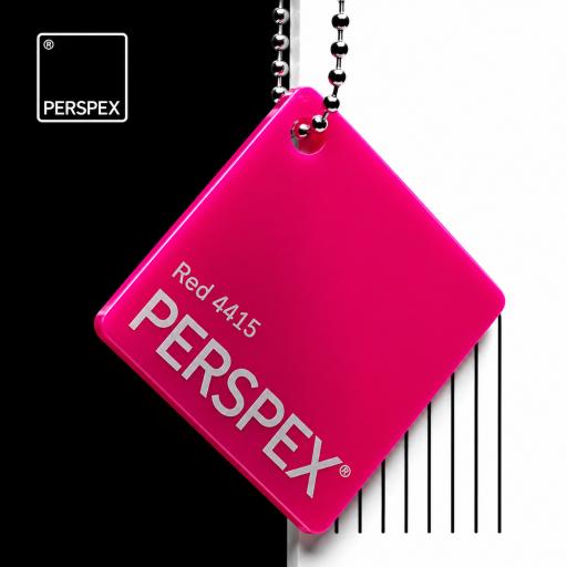 4415 Red Perspex® Cast Acrylic Sheet Options