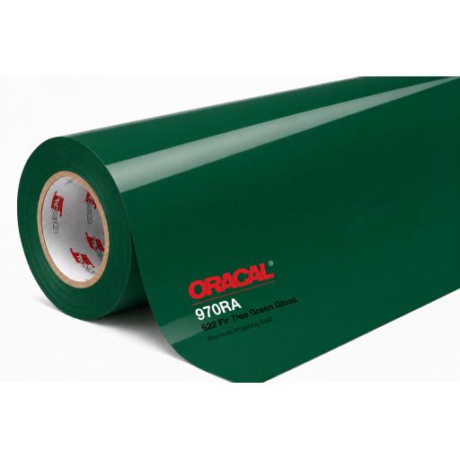 1520mm Wide Oracal 970 Rapid Air Premium Wrapping Cast Vinyl - Fir Tree Green 622